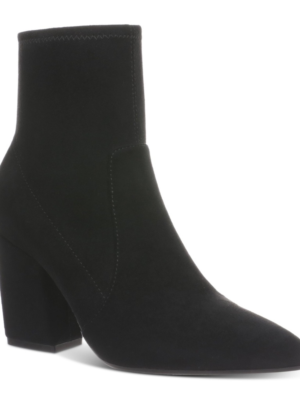 Lydiaa Womens Block Heel Man Made Mid-Calf Boots
